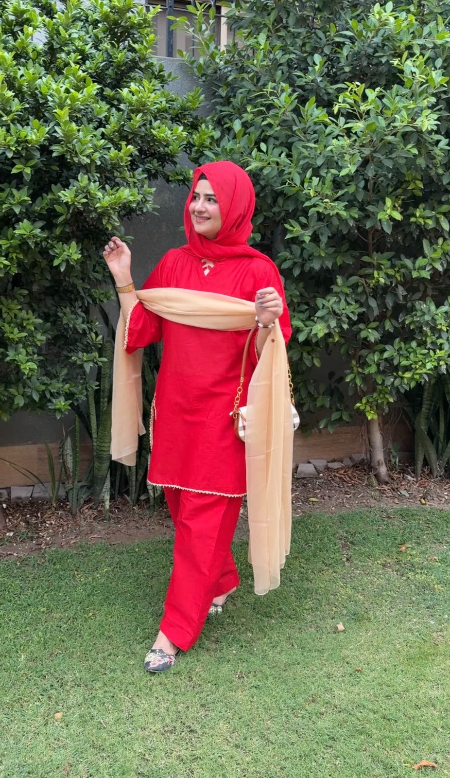 Maliha Red 3pc