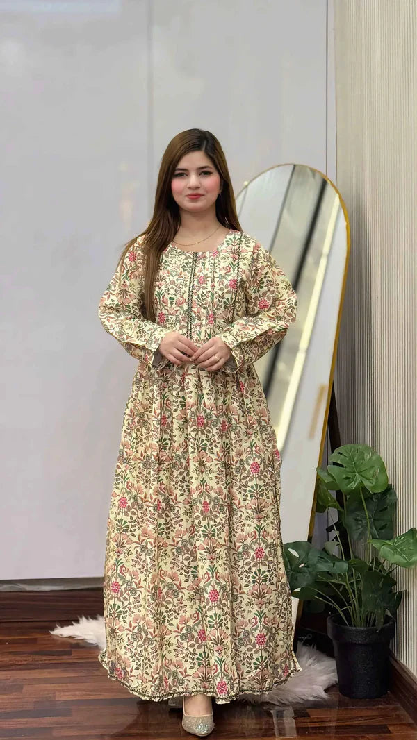 Velora Maxi 2pc – Beige
