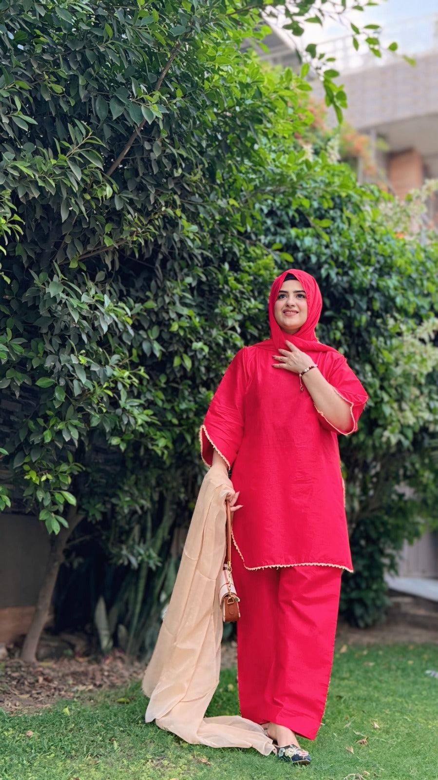 Maliha Red 3pc